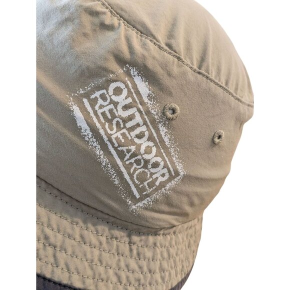 Outdoor Research Sun Bucket Hat Cap Fitted Boys Medium 3-6Y Khaki Green Camp - Picture 6 of 9